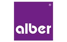 Alber Logo als Hersteller für elektrische Rollstuhl Antriebe und Mobilitätshilfen
