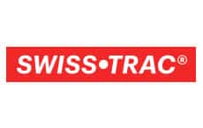 Swiss Trac Logo als Hersteller für elektrische Zuggeräte für Rollstühle